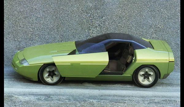 Bertone Corvette Ramarro Concept 1984  lateral 2
